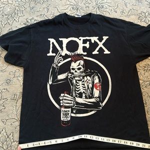 Mens Nofx band t shirt